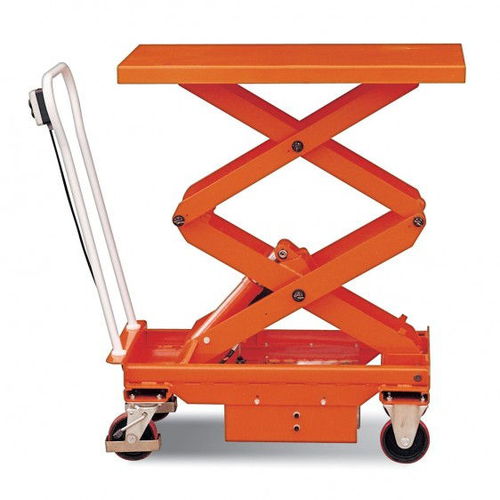 Mesa elevadora de doble tijera - MSA series - DISSET ODISEO, S.L. - hidráulica / manual / móvil