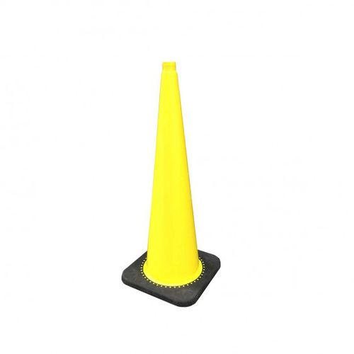 Cono de advertencia de PVC - LEO13080 - DISSET ODISEO, S.L.