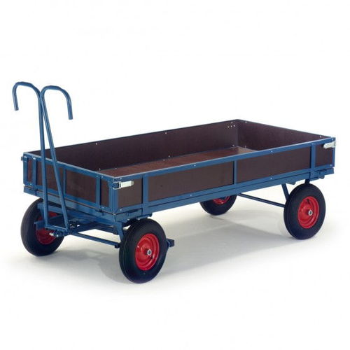Remolque plataforma - KF006 series - DISSET ODISEO, S.L. - para equipamiento industrial / de 1 eje / de acoplamiento