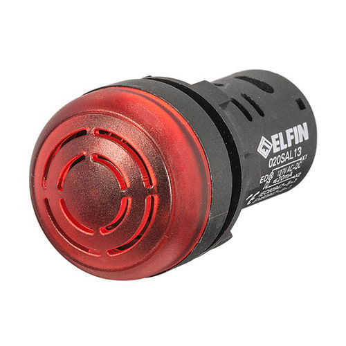 Difusor de alarma sonora con avisador luminoso de LED - New Elfin - con avisador luminoso de flash / IP44 / empotrable