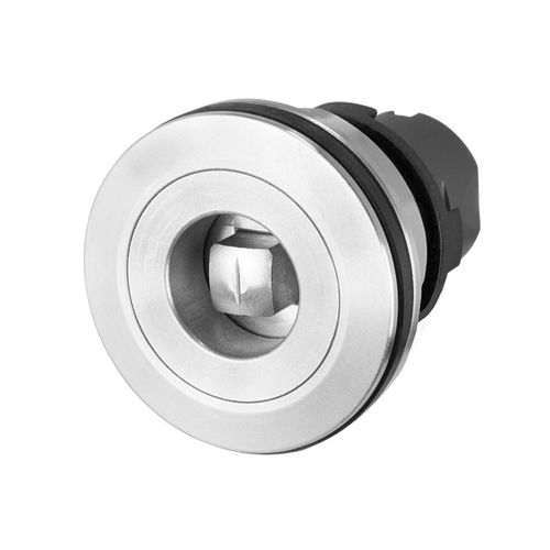 Botón pulsador con selector de llave cuadrada - New Elfin - rotativo / IP65 / montado en panel