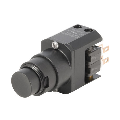 Pulsador de validación con 3 posiciones - 016P3P33F - New Elfin - IP40 / IP66 / IP50
