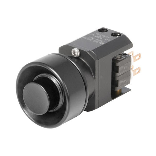 Pulsador de validación con 3 posiciones - 016P3PG22F - New Elfin - AC/DC / IP40 / IP66