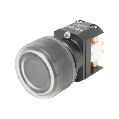 Pulsador de validación con 3 posiciones - 016P3PCG33F - New Elfin - AC/DC / IP67 / IP69K