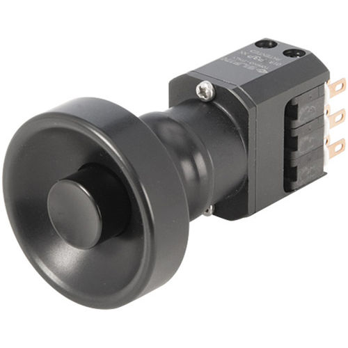 Pulsador de validación con 3 posiciones - 016P3PE33F - New Elfin - IP40 / IP66