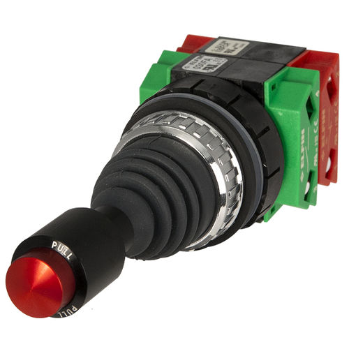 Joystick 2 ejes - 030M series - New Elfin - con dispositivos de cierre