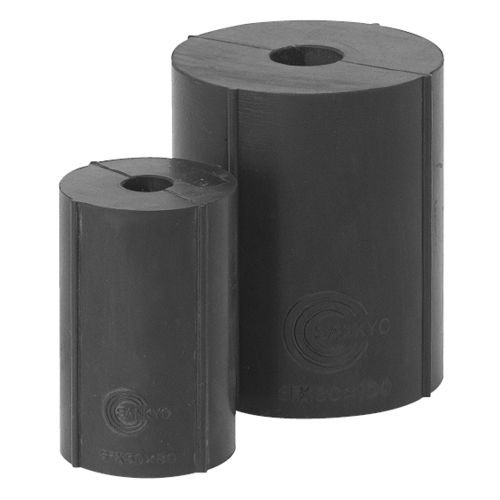 Amortiguador de vibración - SRX series - SANKYO OILLESS INDUSTRY,INC. - de fricción / de caucho / de uretano