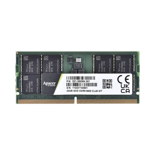 Módulo de memoria SO-DIMM - Apacer Technology B.V. - DDR5 / industrial
