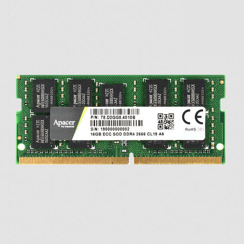 Módulo de memoria SO-DIMM - Apacer Technology B.V. - DDR4 SDRAM / ECC / industrial