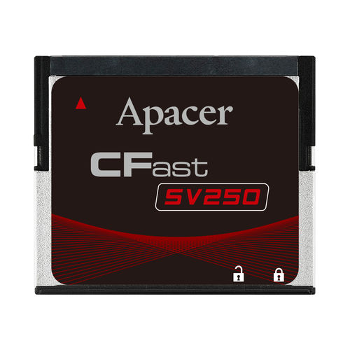 Tarjeta de memoria flash - SV250-CFast - Apacer Technology B.V. - 128 GB / 256 GB / NAND