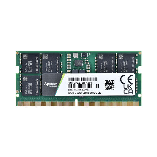 Módulo de memoria DDR5 CSODIMM - Apacer Technology B.V. - industrial / ECC / rápido