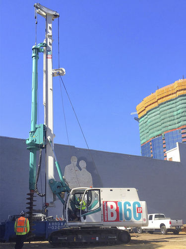 Perforadora geoctécnica - B160 XP-2 - CASAGRANDE - Foundation Division - de pilotes / con orugas / rotativa