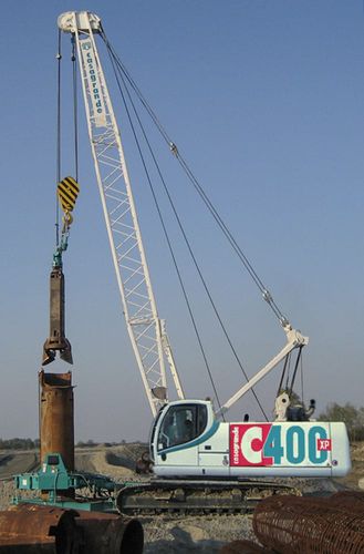 Grúa con orugas - C400 XP - CASAGRANDE - Foundation Division - de mástil / de elevación