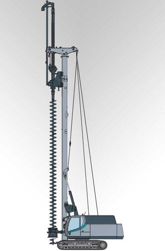 Perforadora con barrena continua - B160 XP-2  - CASAGRANDE - Foundation Division - geoctécnica / de pilotes / rotativa