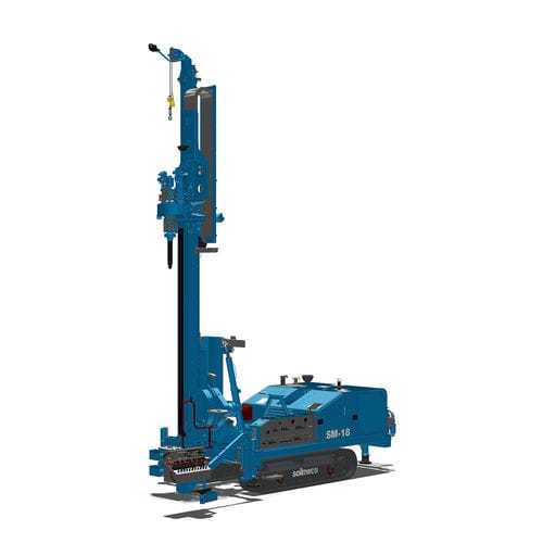 Perforadora de extracción de testigos - SM-18 - SOILMEC S.P.A. - multifunción / de micropilote / con orugas