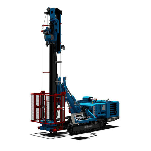 Perforadora de extracción de testigos - SM-15 HD  - SOILMEC S.P.A. - multifunción / con orugas / rotativa