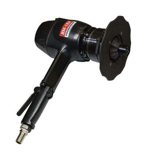 Achaflanadora neumática - BM-18A - Promotech - portátil / de radios / para de bordes