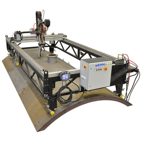 Máquina de corte de plasma - MCM - Promotech - para metal / para marcos de puerta / para orificio de acceso