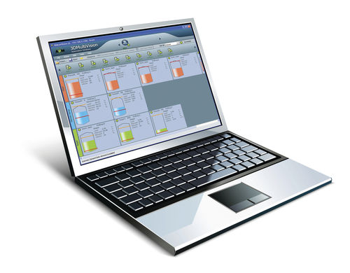 Software de gestión de existencias - 3DMultiVision™ series - APM Automation Solutions Ltd. - para productos a granel / Windows