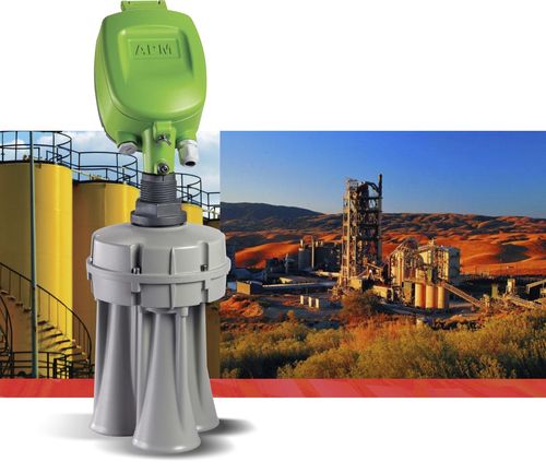 Sensor de nivel y de volumen acústico - 3DLevelScanner HT - APM Automation Solutions Ltd. - para sólidos / para altas temperaturas