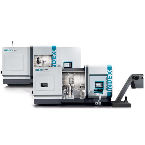 Centro de torneado-fresado para piezas de gran tamaño - G4 series - INDEX Drehmaschinen - CNC / horizontal / 5 ejes
