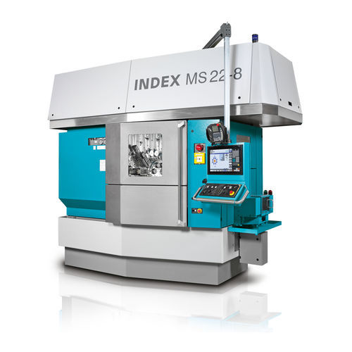 Máquina de torneado CNC - MS22-8 - INDEX Drehmaschinen - 3 ejes / hidrostática / multihusillos