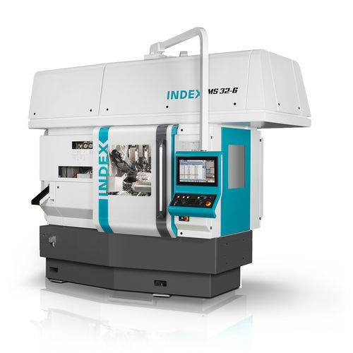 Máquina de torneado CNC - MS32-6 - INDEX Drehmaschinen - 2 ejes / hidrostática / multihusillos