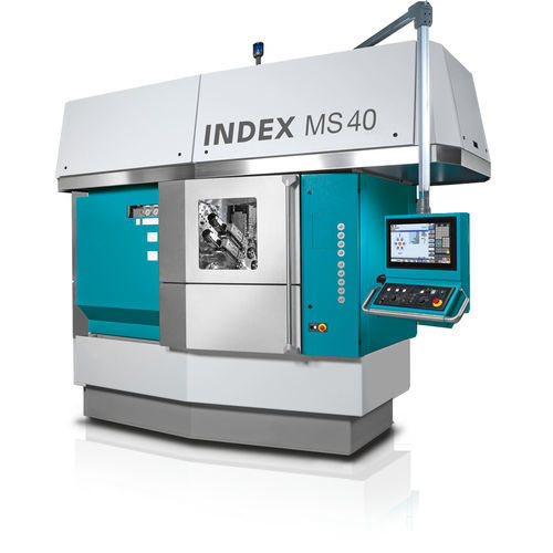 Máquina de torneado CNC - MS40-6 - INDEX Drehmaschinen - 3 ejes / multihusillos / 10 herramientas