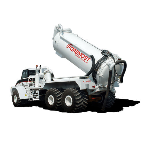 Camión de carga por aspiración - VT4000 - Foremost Industries LP - de 3 ejes / todoterreno