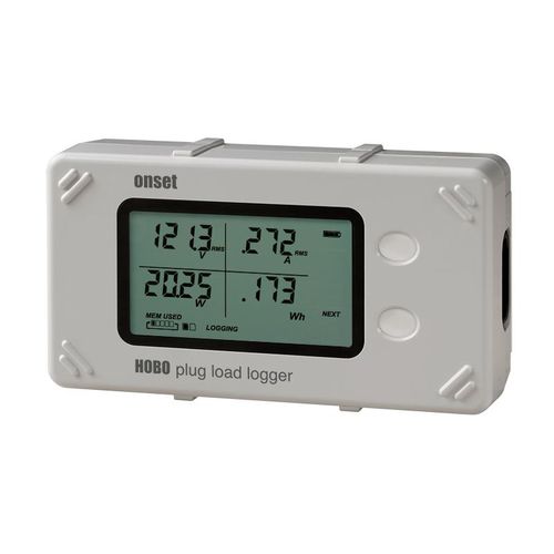 Registrador de datos de potencia - HOBO UX120-018  - ONSET - de consumo de energía / USB / con pantalla LCD