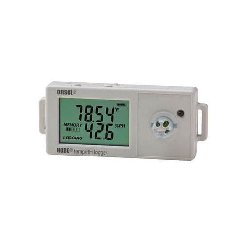 Data logger de temperatura - HOBO UX100-011 - ONSET - de humedad relativa / USB / con pantalla LCD