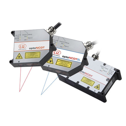 Sensor de desplazamiento lineal - optoNCDT 2300 - MICRO-EPSILON - sin contacto / óptico / láser por triangulación