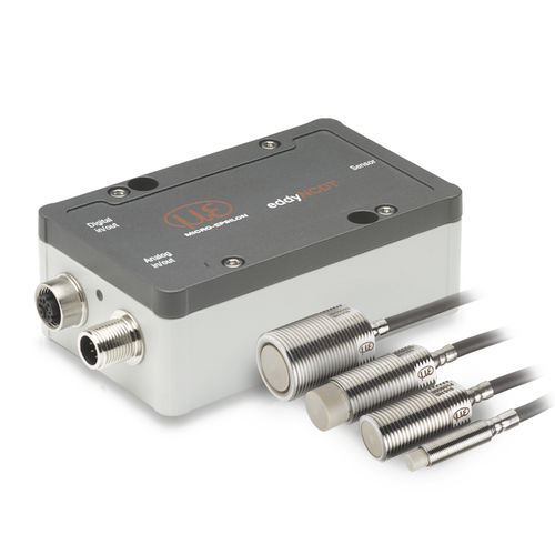 Sensor de desplazamiento lineal - eddyNCDT 3070 - MICRO-EPSILON - sin contacto / inductivo / por corrientes de Foucault