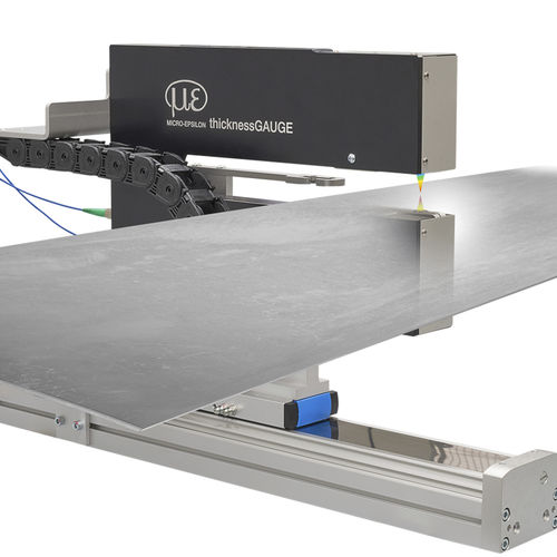 Medidor de espesores de vidrio - thicknessGAUGE C.C - MICRO-EPSILON - para material delgado / de película seca / de film