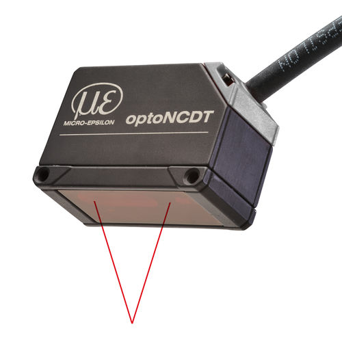 Sensor de desplazamiento lineal - optoNCDT 1320 - MICRO-EPSILON - sin contacto / óptico / láser por triangulación