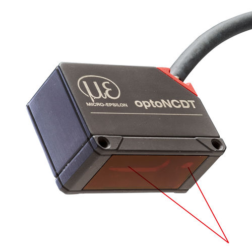 Sensor de desplazamiento lineal - optoNCDT 1420 - MICRO-EPSILON - sin contacto / óptico / láser por triangulación