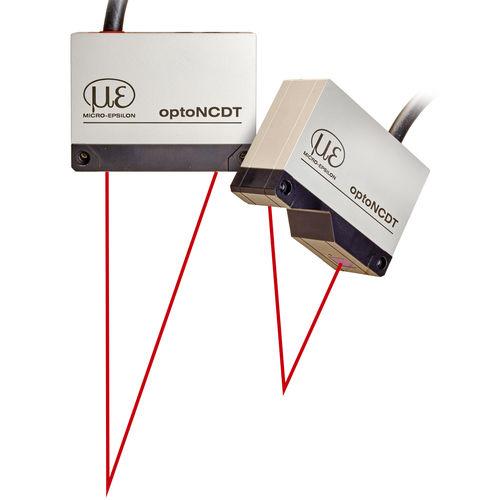 Sensor de desplazamiento lineal - optoNCDT 5500 - MICRO-EPSILON - sin contacto / láser por triangulación / EtherCAT