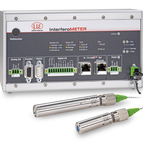 Interferómetro para medición del espesor - interferoMETER 5400-TH - MICRO-EPSILON - óptico / de luz blanca / de alta precisión