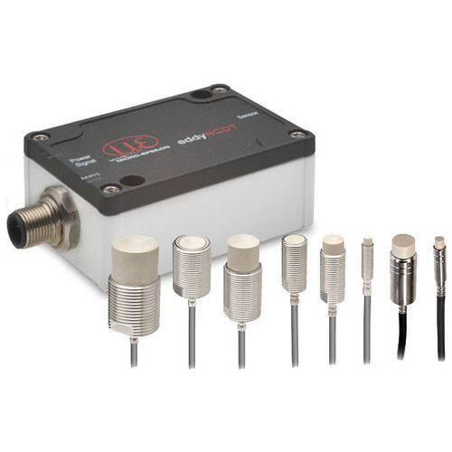 Sensor de desplazamiento lineal - eddyNCDT 3020 - MICRO-EPSILON - sin contacto / inductivo / por corrientes de Foucault