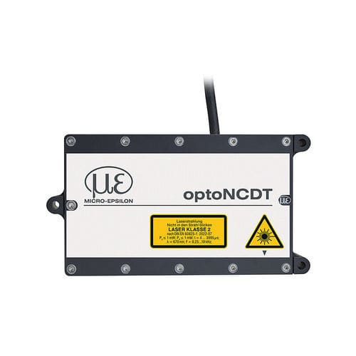 Sensor de desplazamiento lineal - optoNCDT 1910 - MICRO-EPSILON - sin contacto / óptico / láser por triangulación
