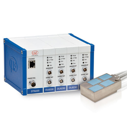 Medidor de espesores de metal - capaNCDT DTV - MICRO-EPSILON - para material delgado / portátil / sin contacto