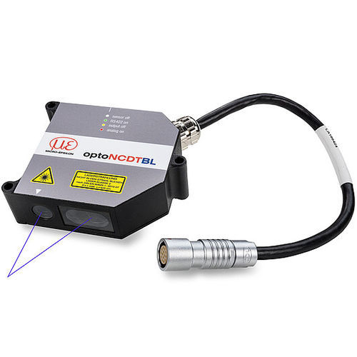 Sensor de desplazamiento lineal - optoNCDT 1750BL - MICRO-EPSILON - sin contacto / óptico / láser por triangulación
