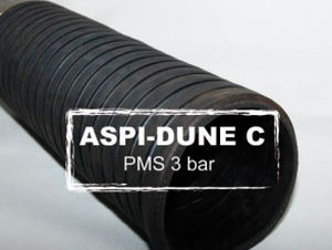 Manguera para arena - ASPI-DUNE C - ANFRAY - de caucho / a prueba de abrasión
