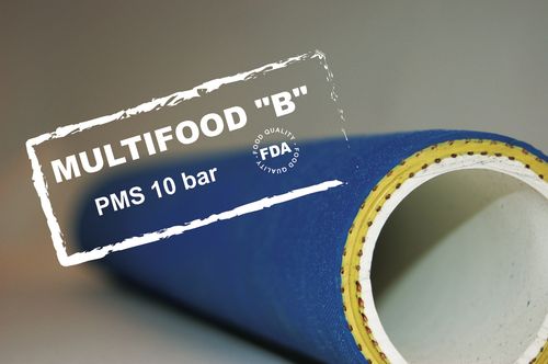 Manguera para productos alimentarios - MULTIFOOD B - ANFRAY - de caucho