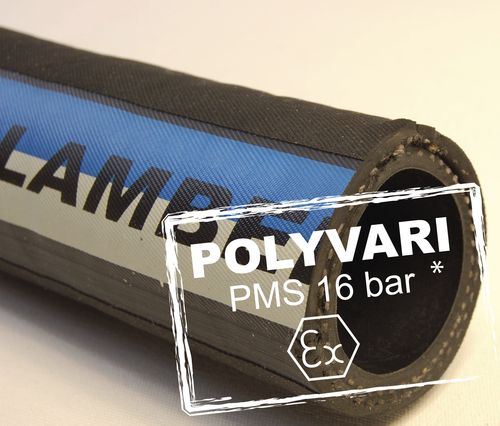 Manguera para ácido - 19 - 150 mm, 16 bar | POLYVARI - ANFRAY - ultrarresistente a productos químicos