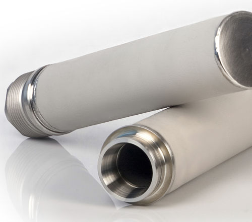 Cartucho filtrante para productos químicos - Sinterflo® P - Porvair - para filtración fina / de metal / de uso general