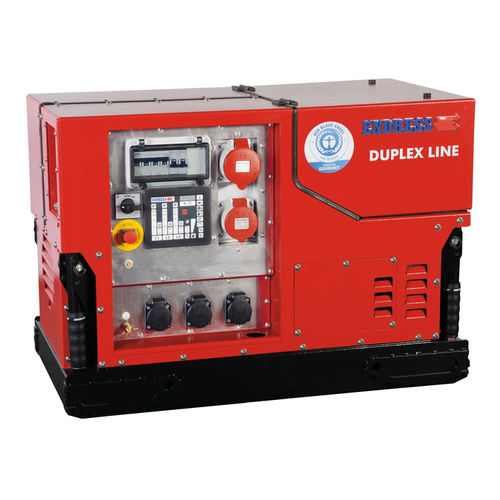 Grupo electrógeno con motor de gasolina - ESE 1308 DBG ES DUPLEX - ENDRESS Elektrogerätebau GmbH - monofásico / trifásico / 50 Hz