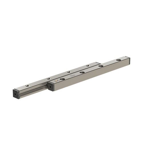 Guía lineal de rodillos cruzados - RSDE series - PM B.V. - de acero inoxidable / de aluminio / de precisión