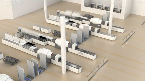 Sistema de control para aeropuerto - Pax Compact - VANDERLANDE - de proceso / para transportador / de maletas