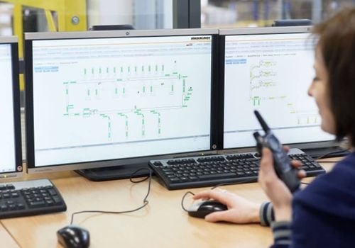 Software de gestión de almacenes WMS - VISION - VANDERLANDE - de interfaz / de proceso / en tiempo real